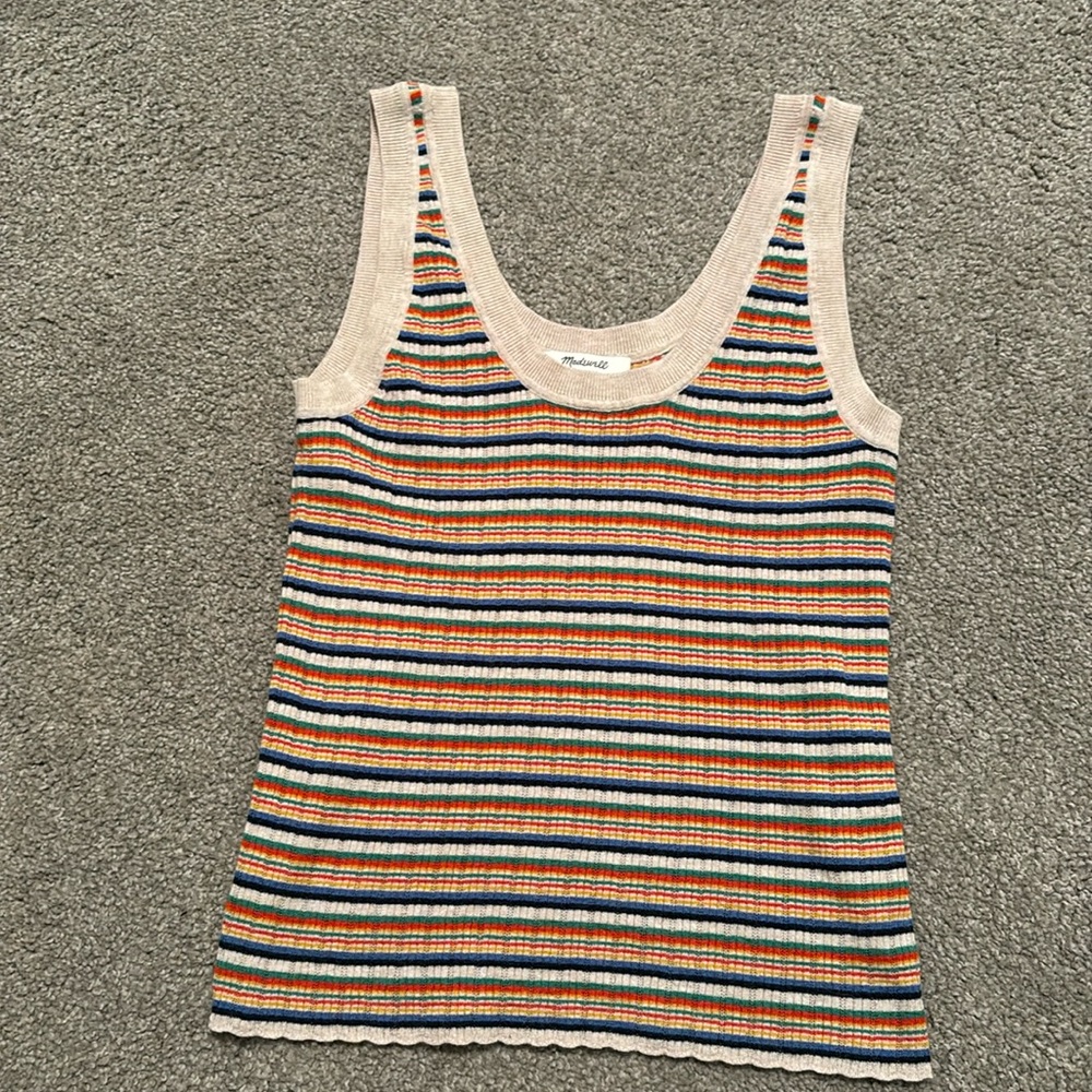 madewell knit tank top
